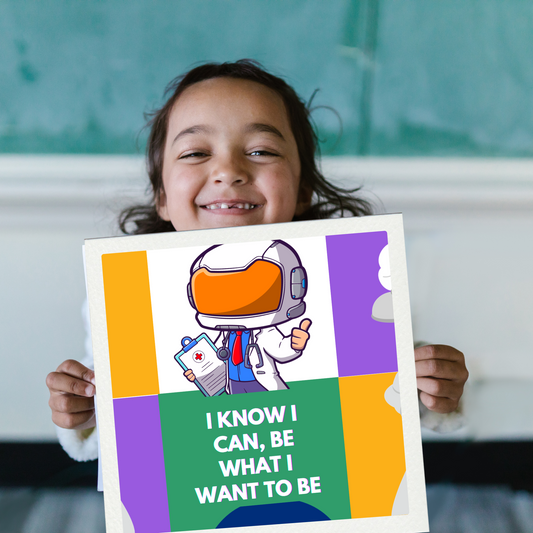 Printable Affirmation Poster for Kids | Positive Affirmations Wall Art | Digital Download