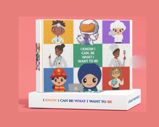 I Know I Can Be What I Want to Be- Puzzle (120-Piece)