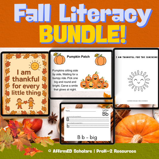Digital | Gratitude Bundle | SEL + Literacy Activities for PreK–2